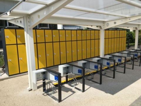 Consignes et racks vélo trottinette pour résidences